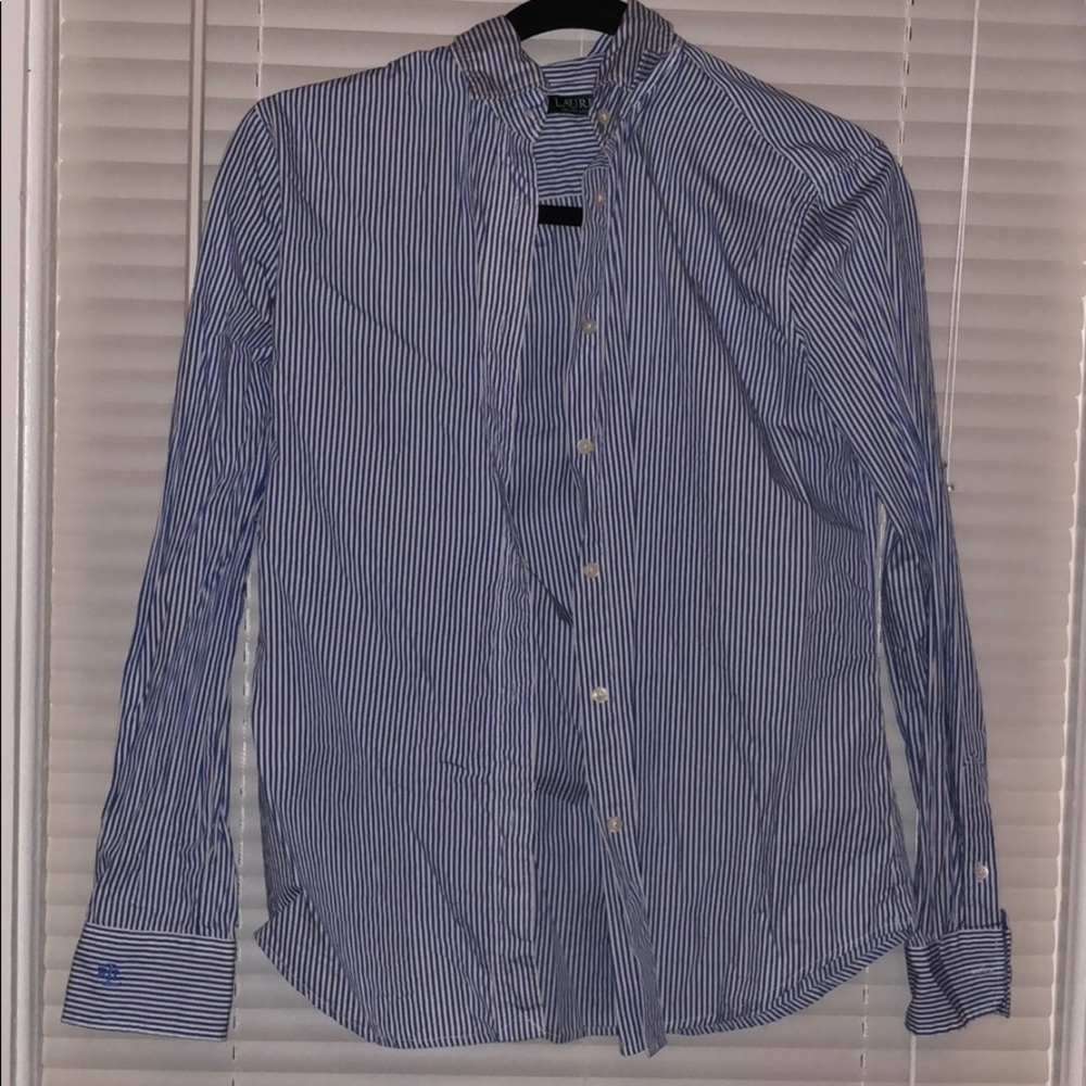 Ralph Lauren bottom up dress shirt !